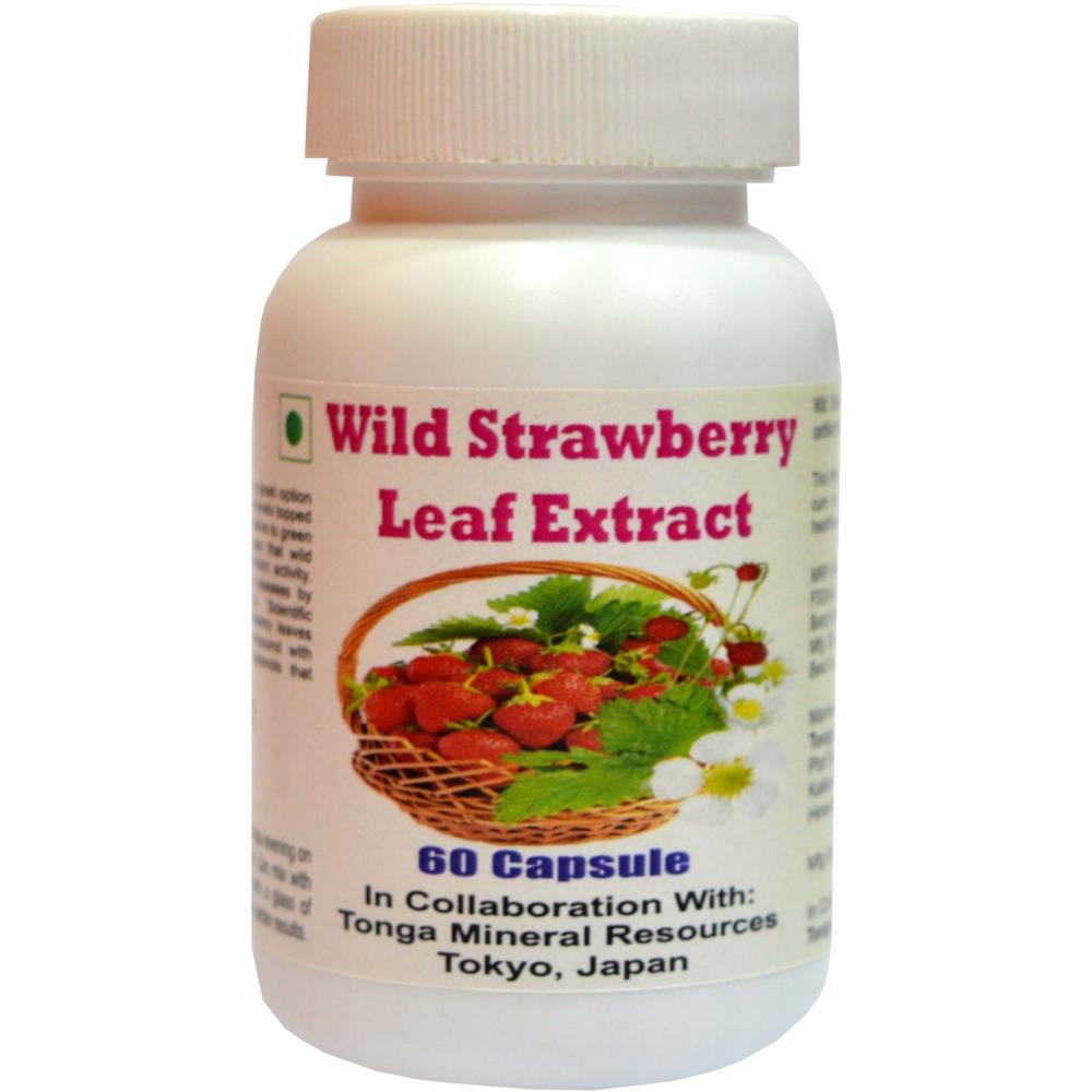 Tonga Herbs Wild Strawberry Leaf Extract Capsules (60caps)