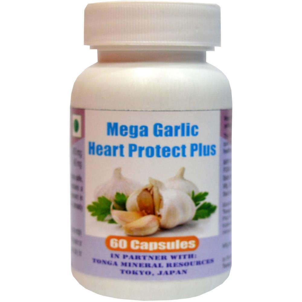 Tonga Herbs Mega Garlic Heart Protect Plus Capsules (60caps)