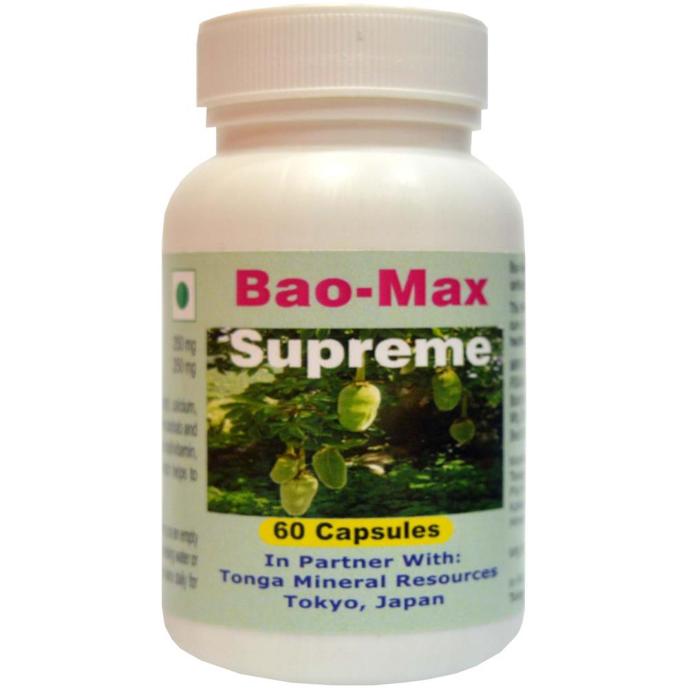 Tonga Herbs Baomax Supreme Capsules (60caps)