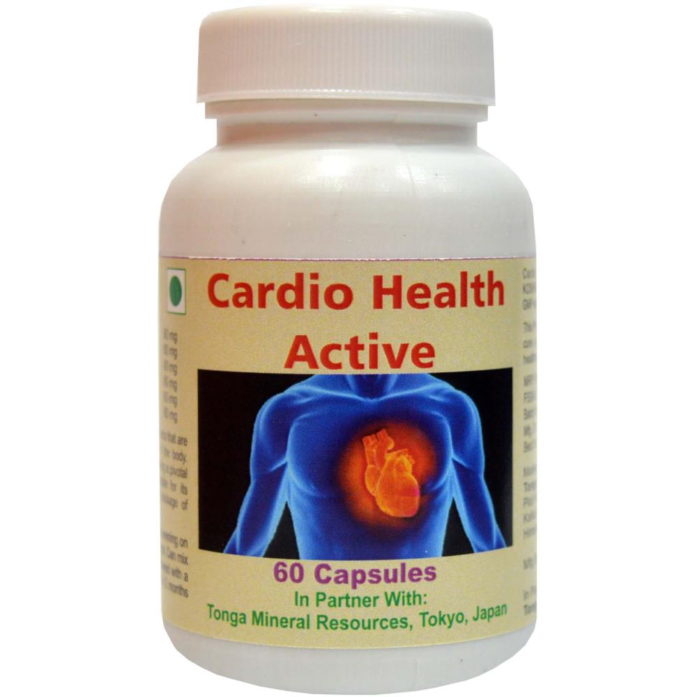 Tonga Herbs Cardio Health Active Capsules (60caps)