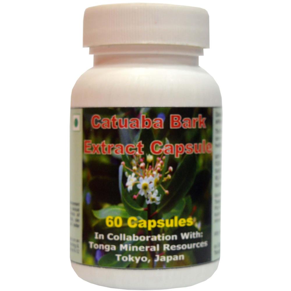 Tonga Herbs Catuaba Bark Extract Capsules (60caps)