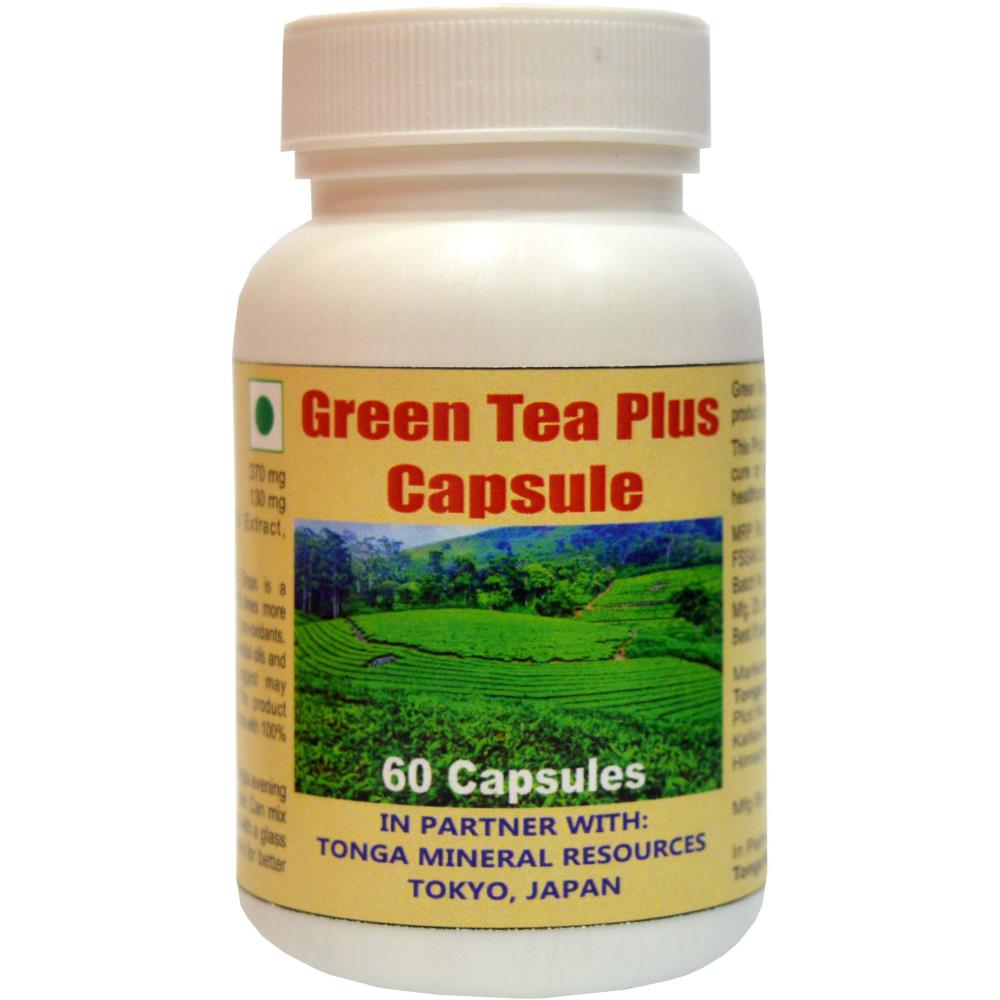 Tonga Herbs Green Tea Plus Capsules (60caps)