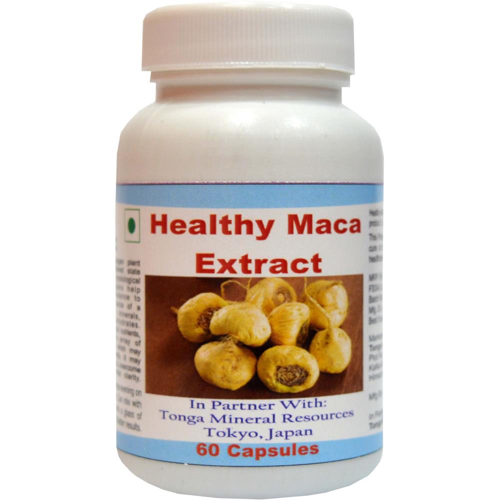 Tonga Herbs Healthy Maca Extract Capsules (60caps)