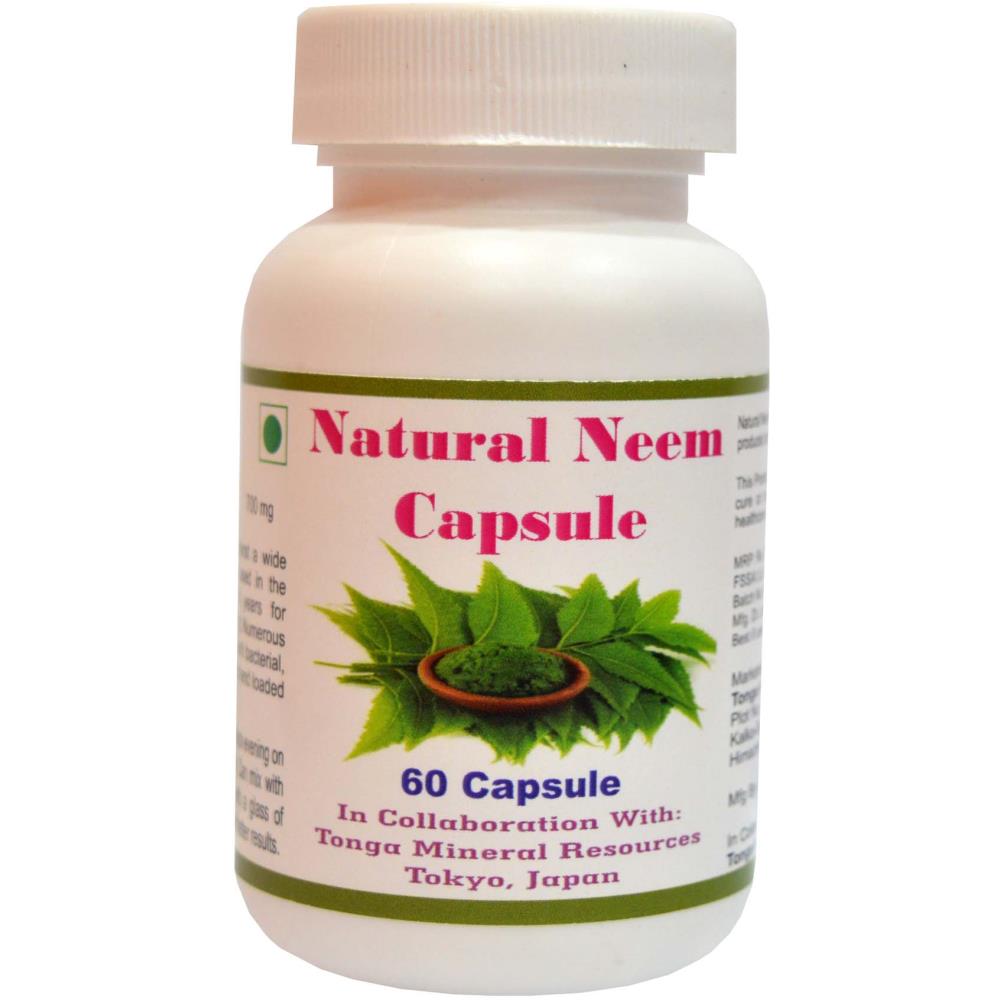 Tonga Herbs Natural Neem Capsules (60caps)