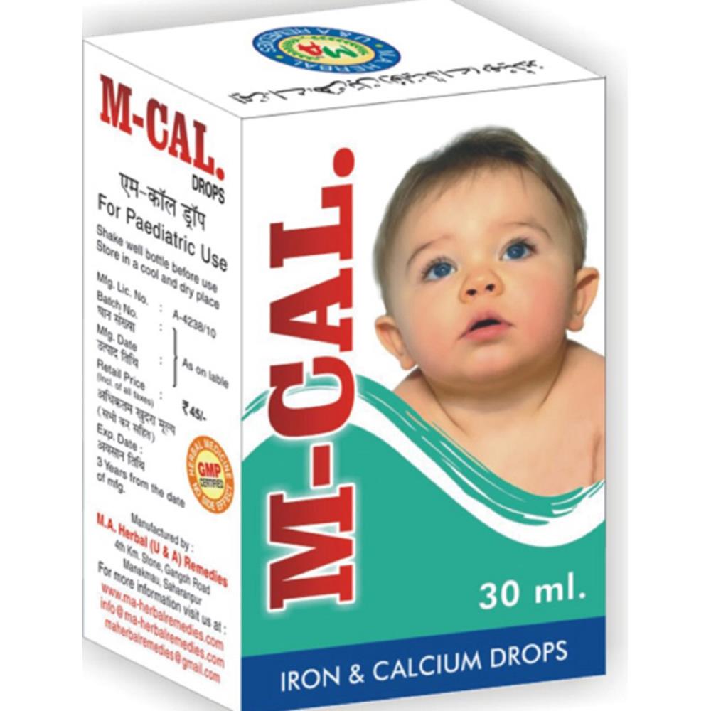 M A Herbal M-Cal Drop (30ml)