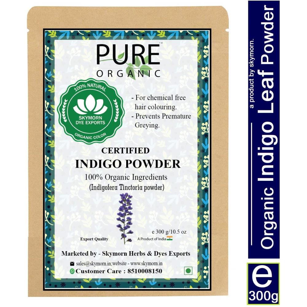 SkyMorn Pure Organic Indigo Powder Organic (300g)