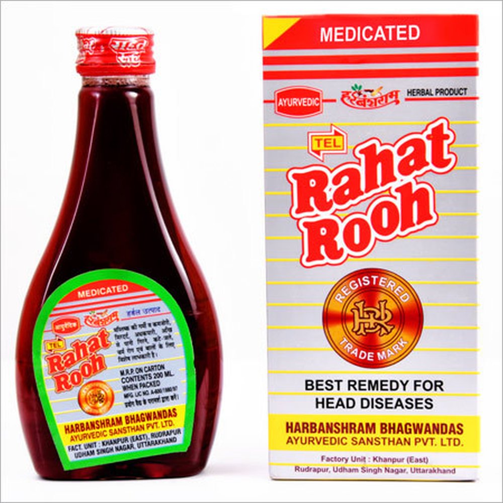 Harbanshram Ayurved Rahat Rooh Oil (100ml)