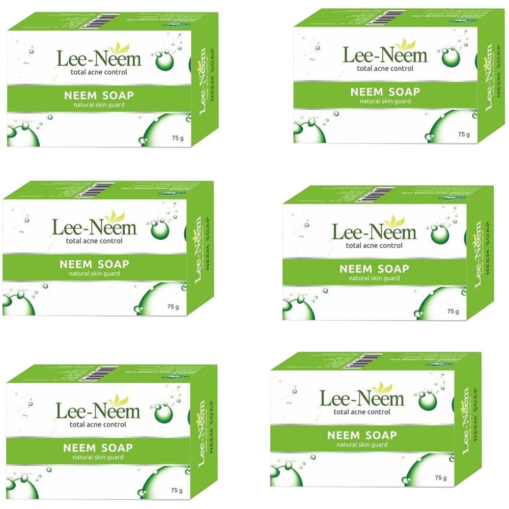 Leeford Leeneem Soap (75g, Pack of 6)