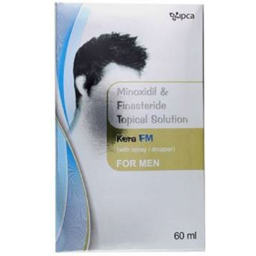 IPCA LAB Kera FM Solution For Men (5%w/v/0.1%w/v) (60ml)