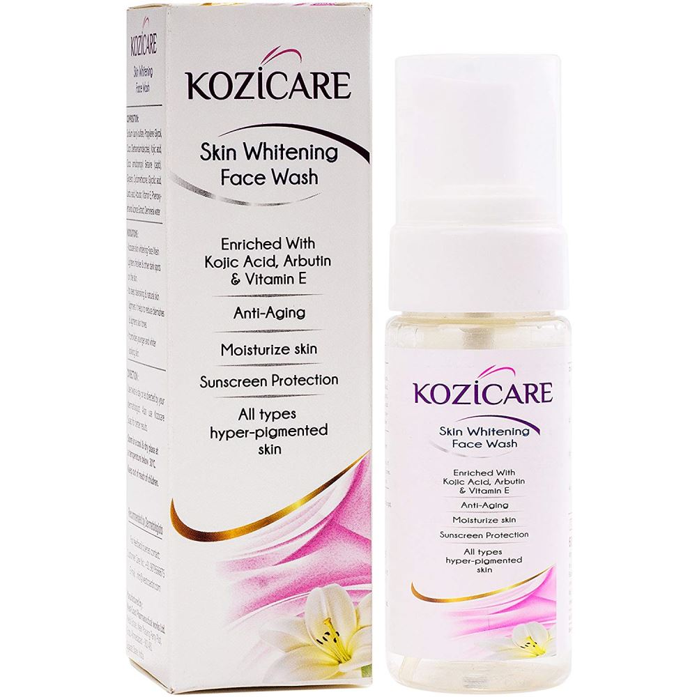 Healthvit Kozicare Skin Whitening Foaming Facewash 60ml Buy Healthvit Kozicare Skin Whitening Foaming Facewash 60ml at price in USA