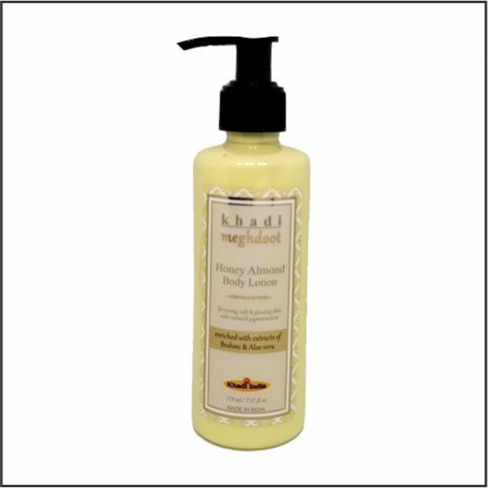 Khadi Meghdoot Honey Almond Body Lotion (210ml)