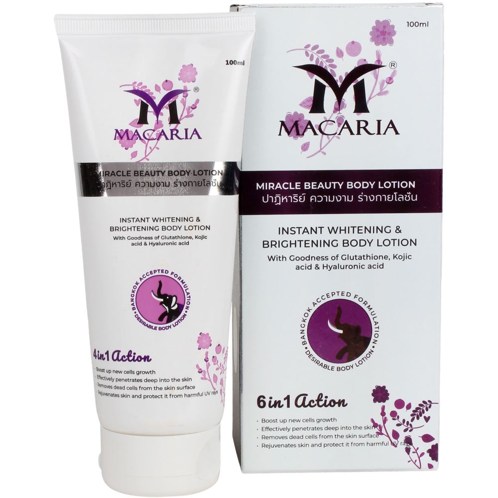 Macaria Kojic Acid Miracle Beauty Body Lotion (100ml)