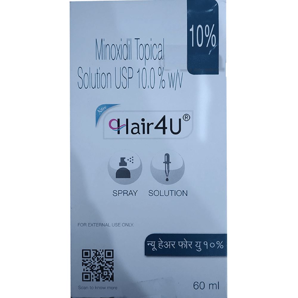 Hair 4U 5 Solution 60ml  Jeevandip