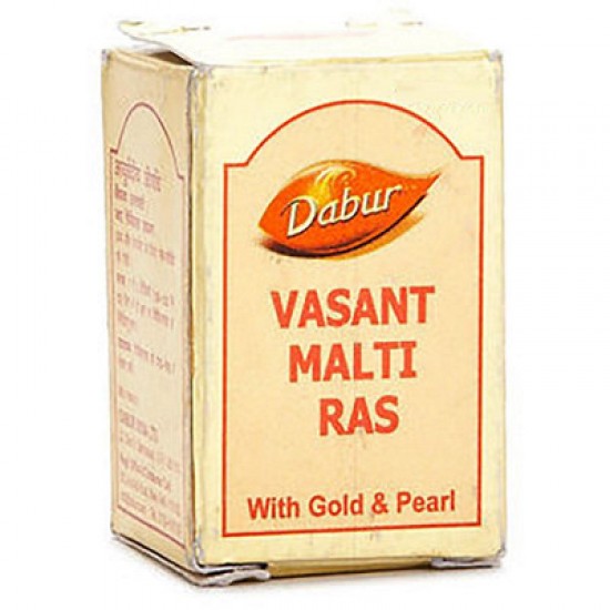 Dabur Vasant Malti Ras With Gold (25tab)