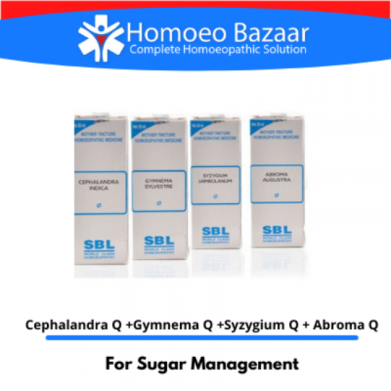 SBL Sugar Combination (Cephalandra Q +Gymnema Q +Syzygium Q + Abroma Q ) 