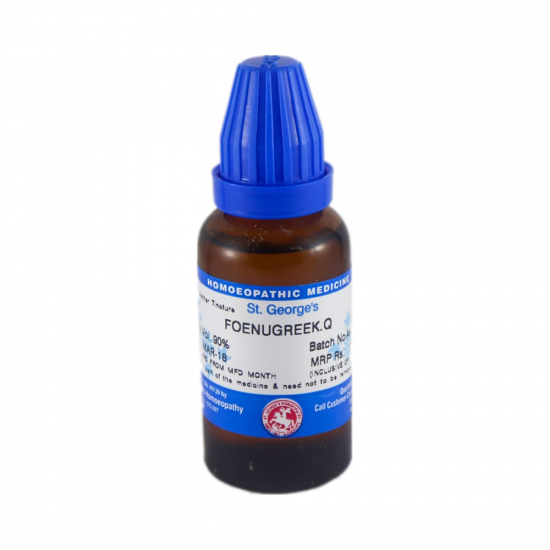 ST. GEORGES FOENUGREEK MOTHER TINCTURE Q