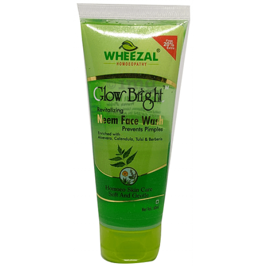 Wheezal Glow Bright Neem Face Wash (120ml)