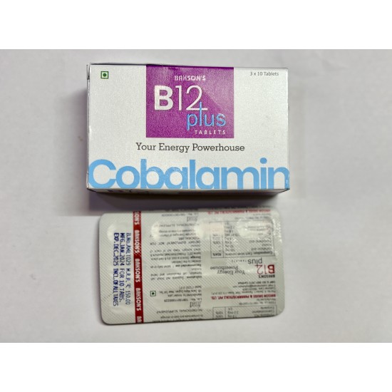 Bakson's B12 Plus Tablets