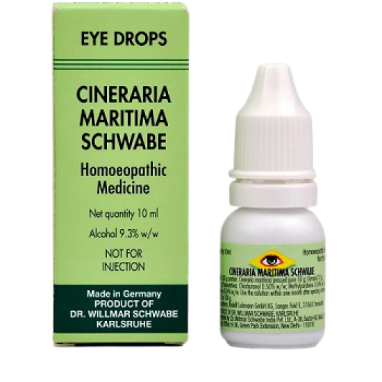 Willmar Schwabe Germany Cineraria Maritima Eye Drops (Alcohol) (10ml)