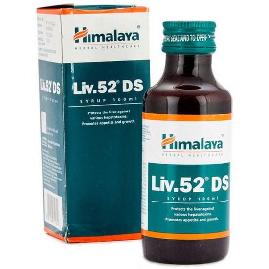 Himalaya Liv 52 DS (Double Strength) Syrup (100ml) Series