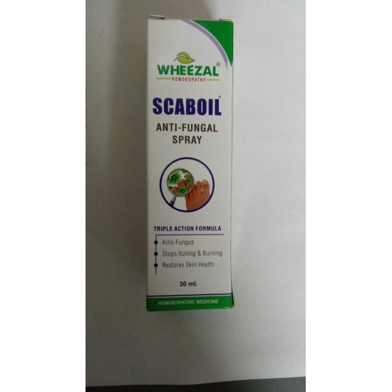 Wheezal Scaboil Anti Fungal Spray (30ml)