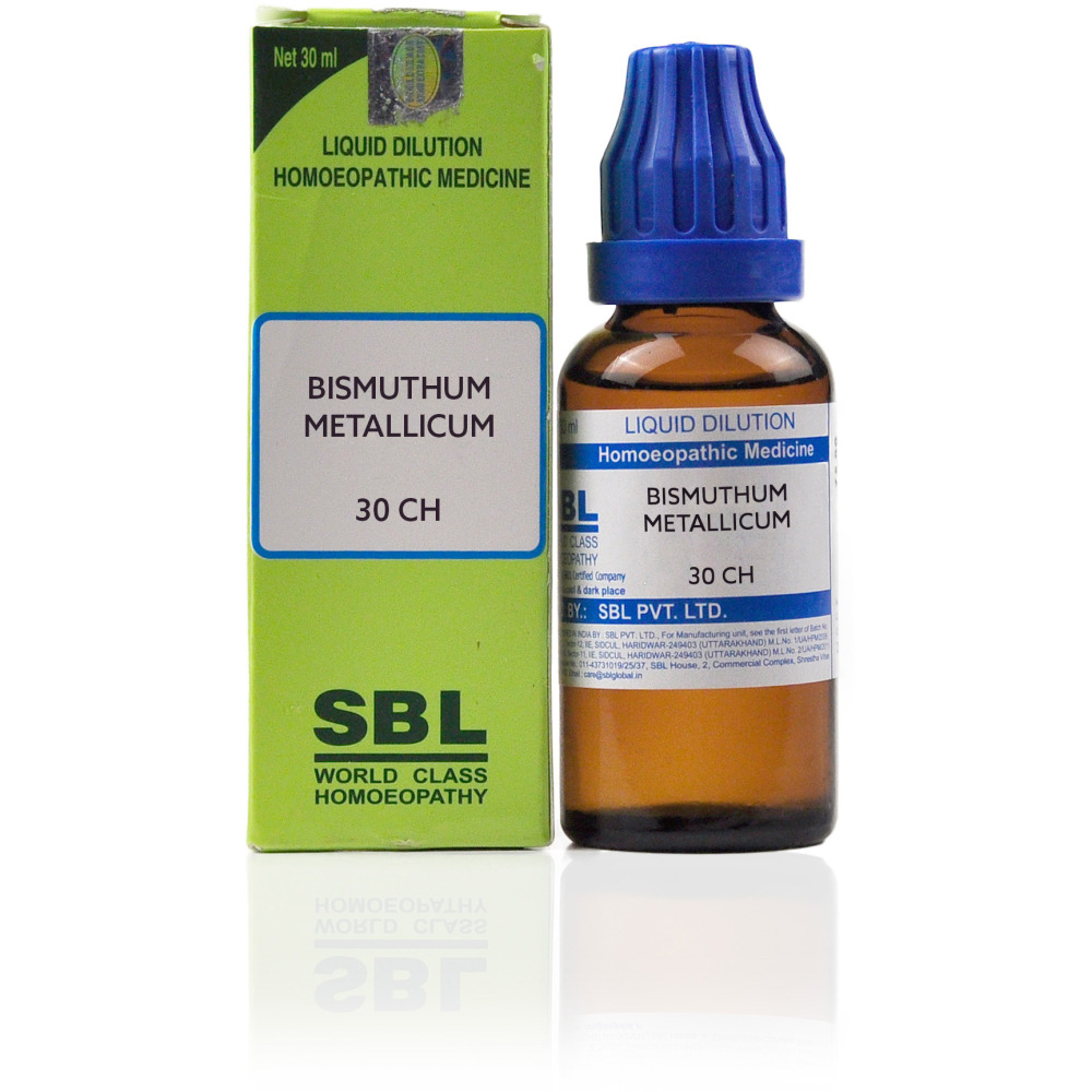 SBL Bismuthum Metallicum 30 CH (30ml)