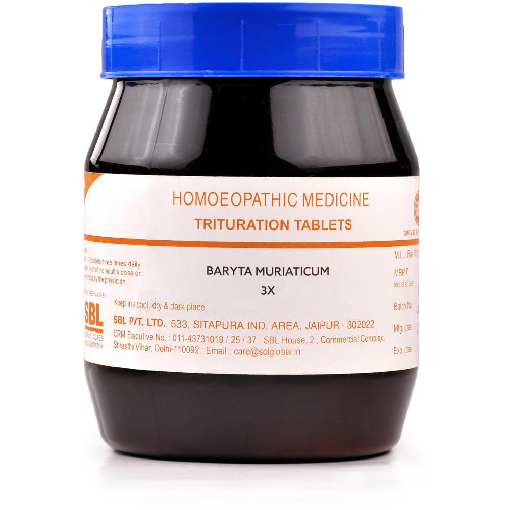 SBL Baryta Muriaticum 3X (450g)