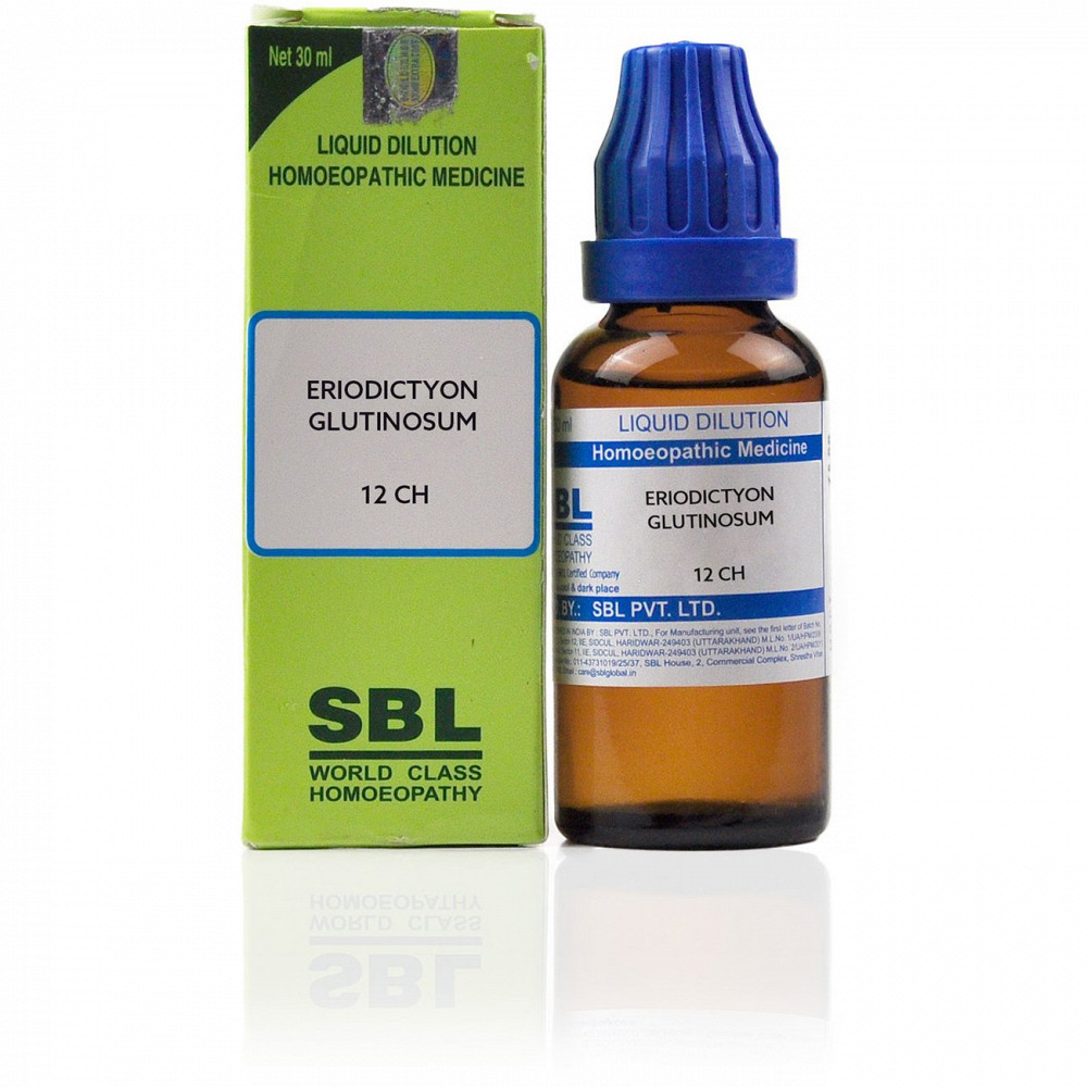 SBL Eriodictyon Glutinosum 12 CH (30ml)