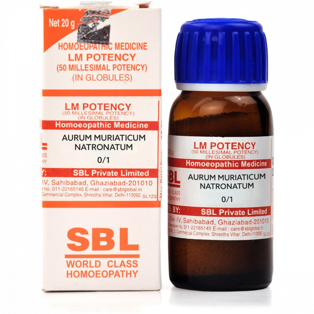 SBL Aurum Muriaticum Natronatum LM 0/1 (20g)