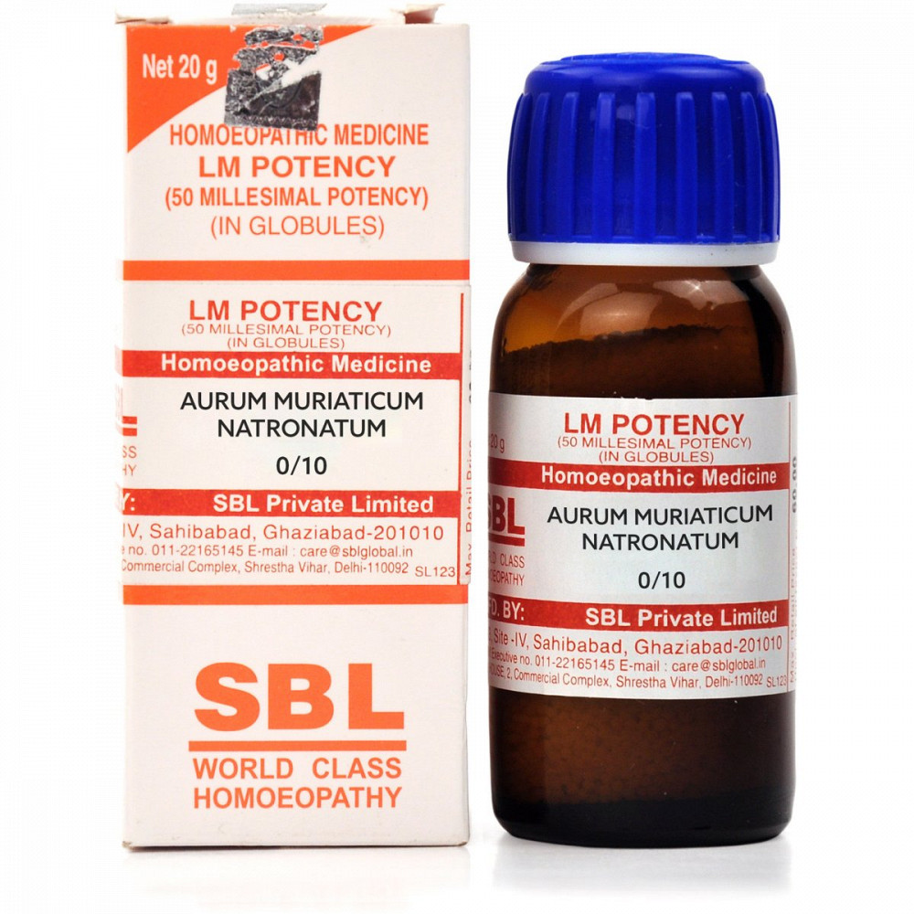 SBL Aurum Muriaticum Natronatum LM 0/10 (20g)