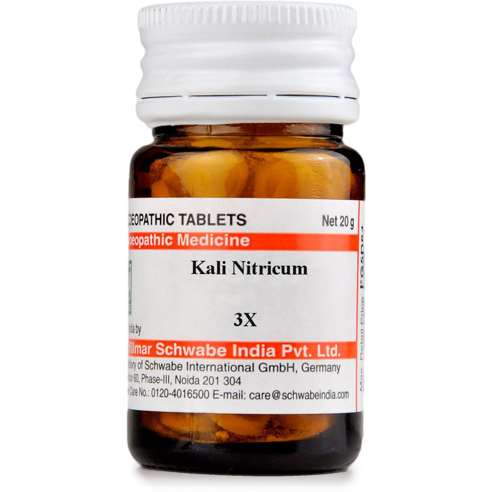 Willmar Schwabe India Kali Nitricum 3X (20g)