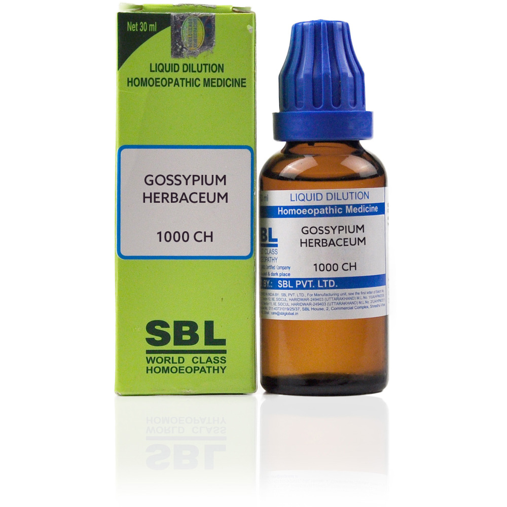 SBL Gossypium Herbaceum 1000 CH (30ml)