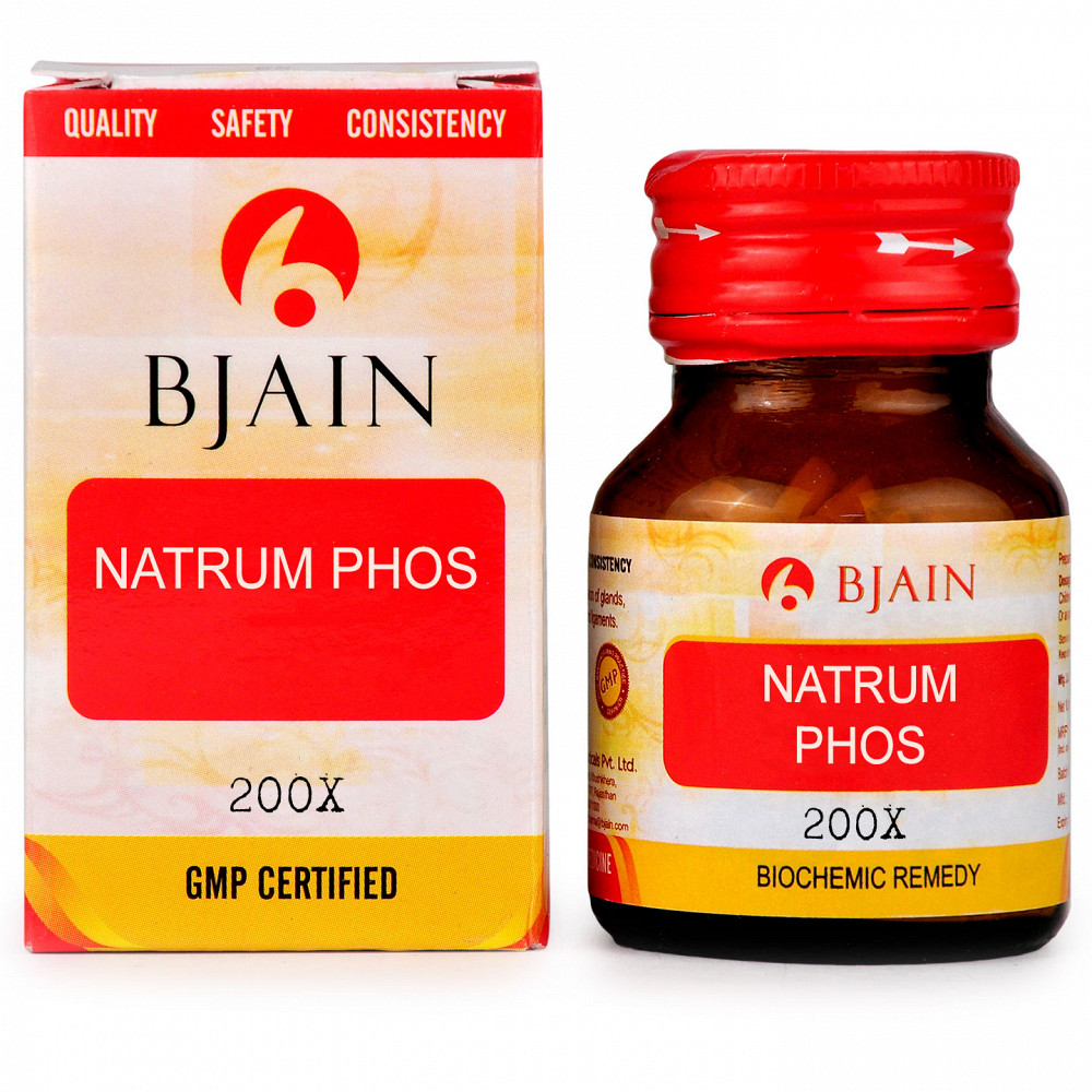 B Jain Natrum Phos 200X (25g)