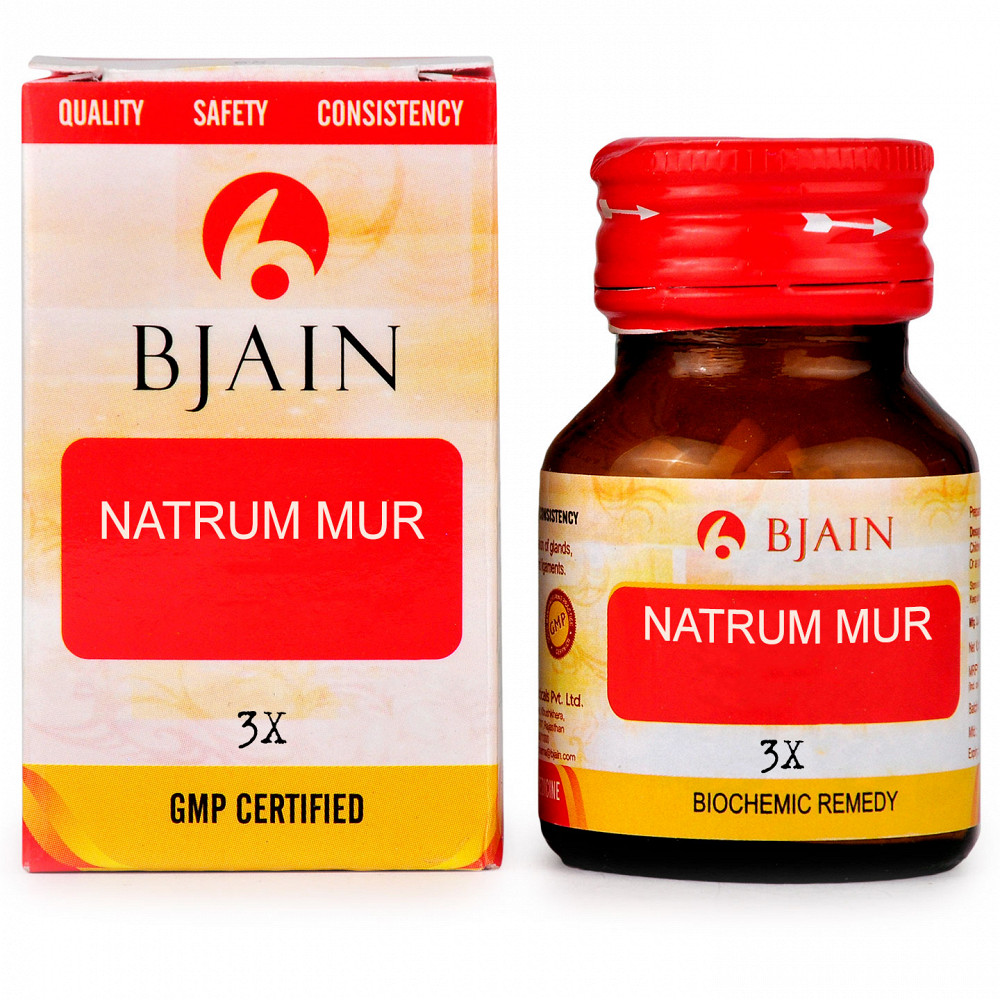 B Jain Natrum Mur 3X (25g)