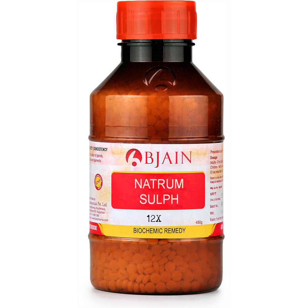 B Jain Natrum Sulph 12X (450g)