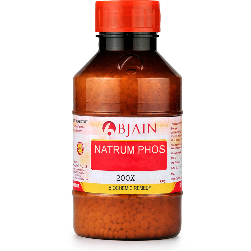 B Jain Natrum Phos 200X (450g)