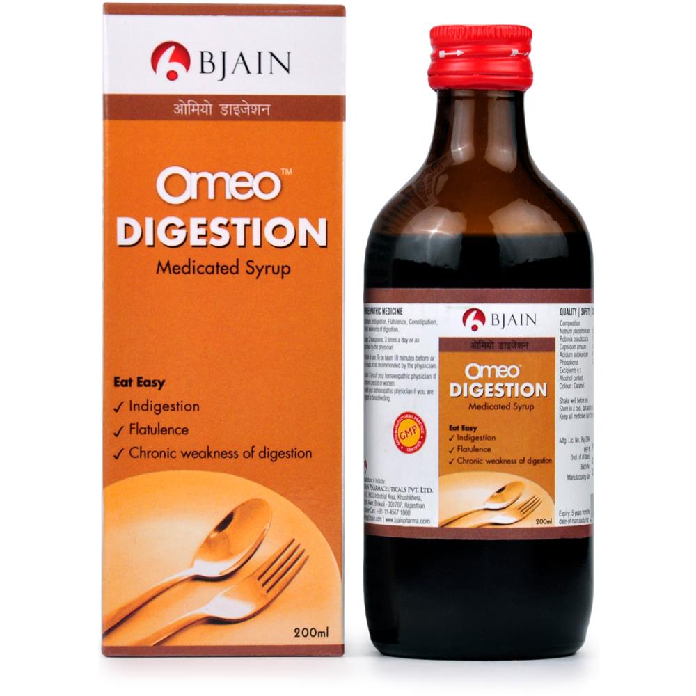 B Jain Omeo Digestion Syrup (200ml)