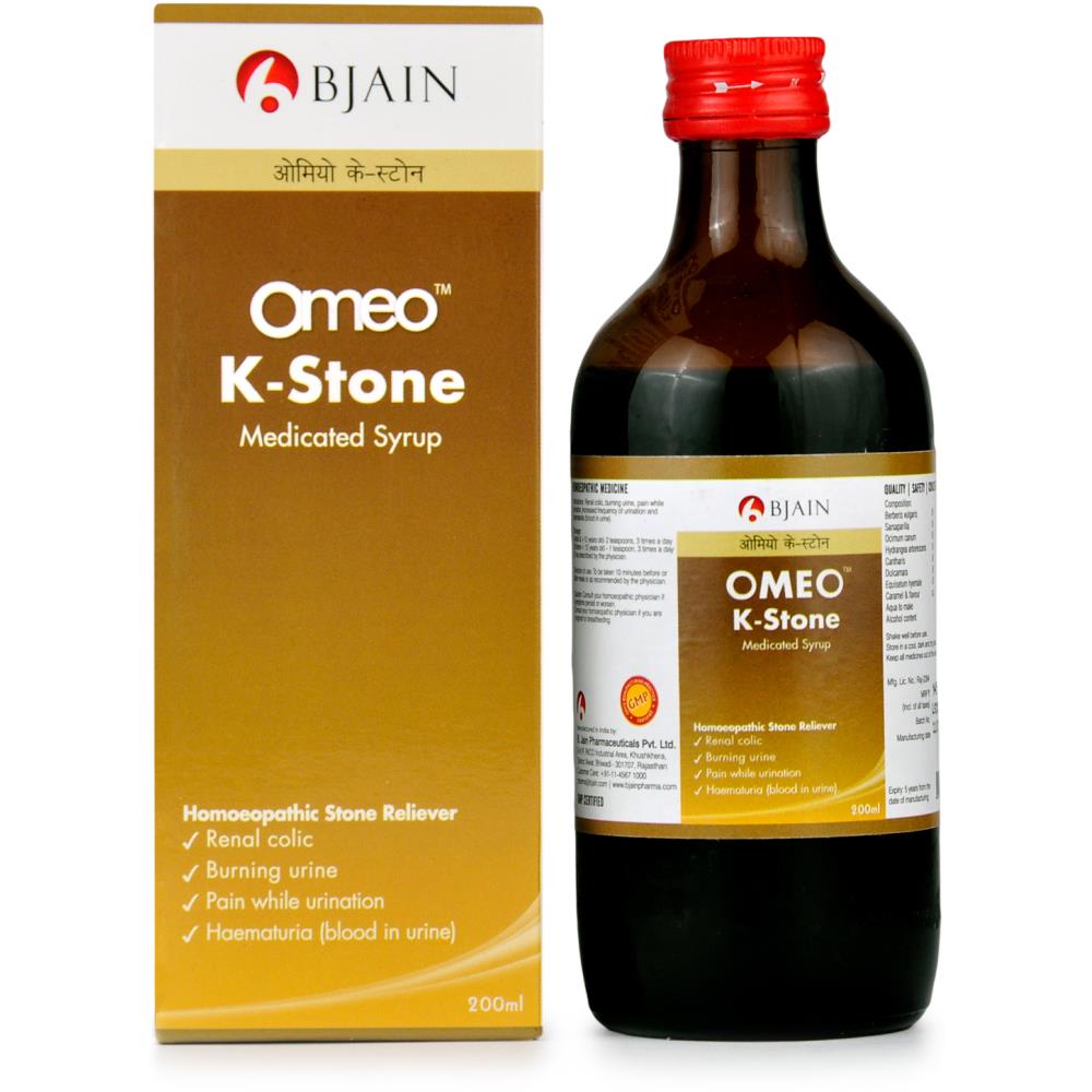 B Jain Omeo K-Stone Syrup (200ml)