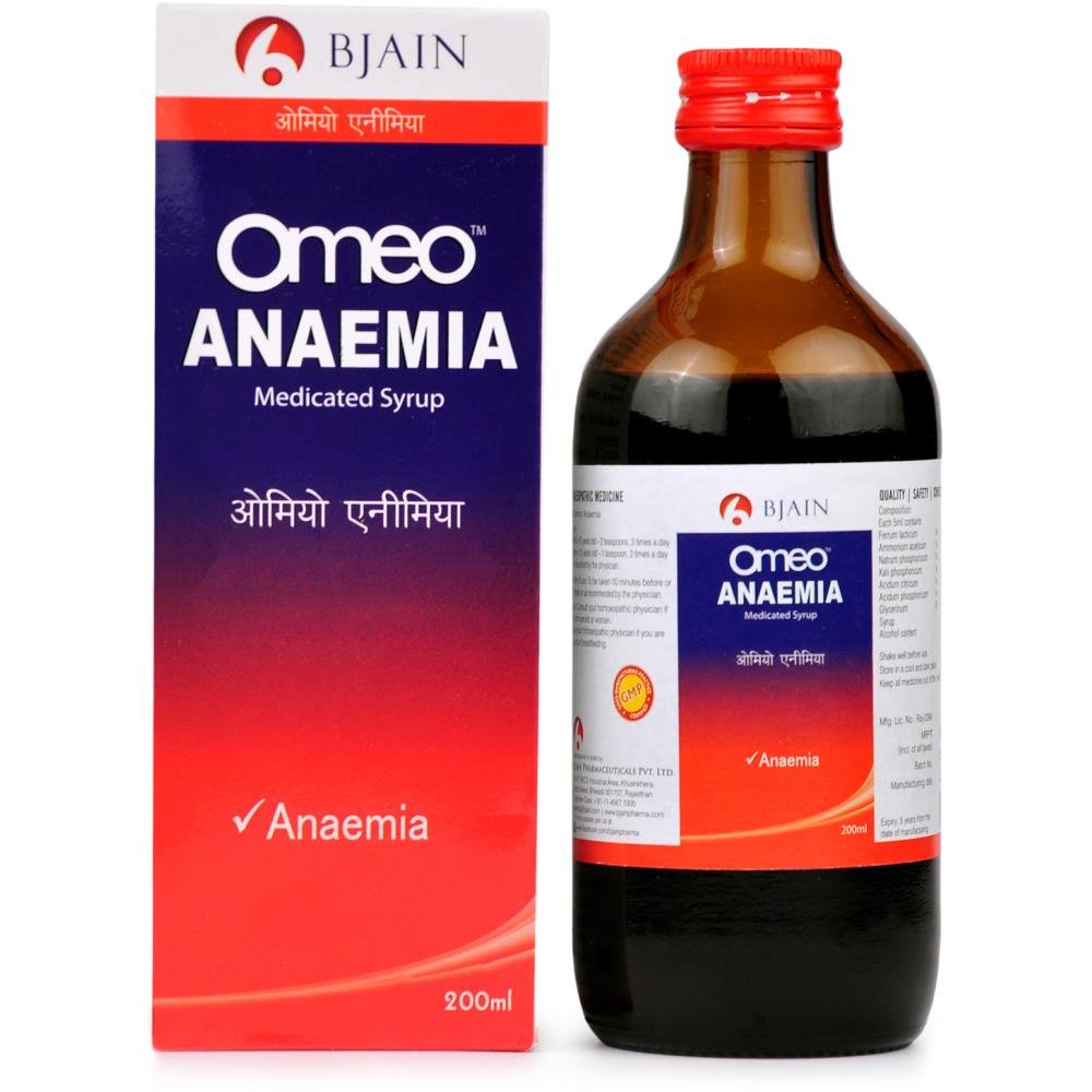 B Jain Omeo Anemia Syrup (200ml)