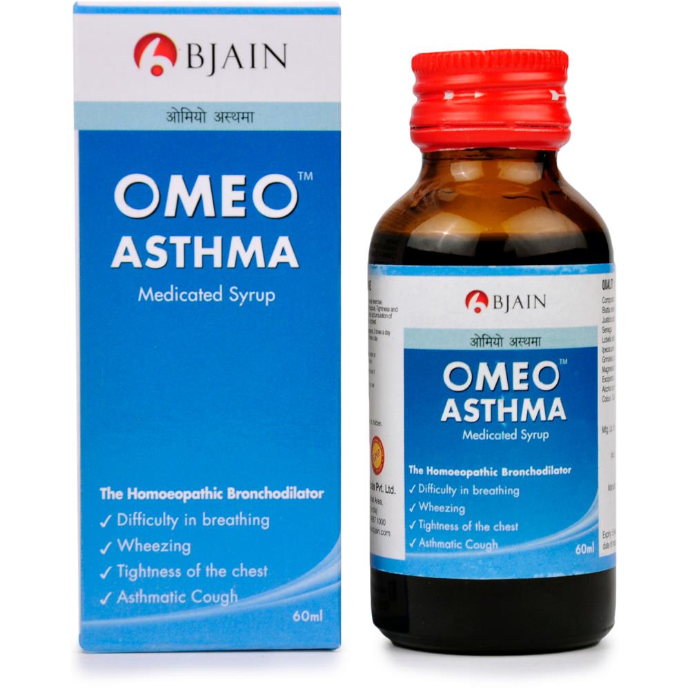 B Jain Omeo Asthma Syrup (60ml)