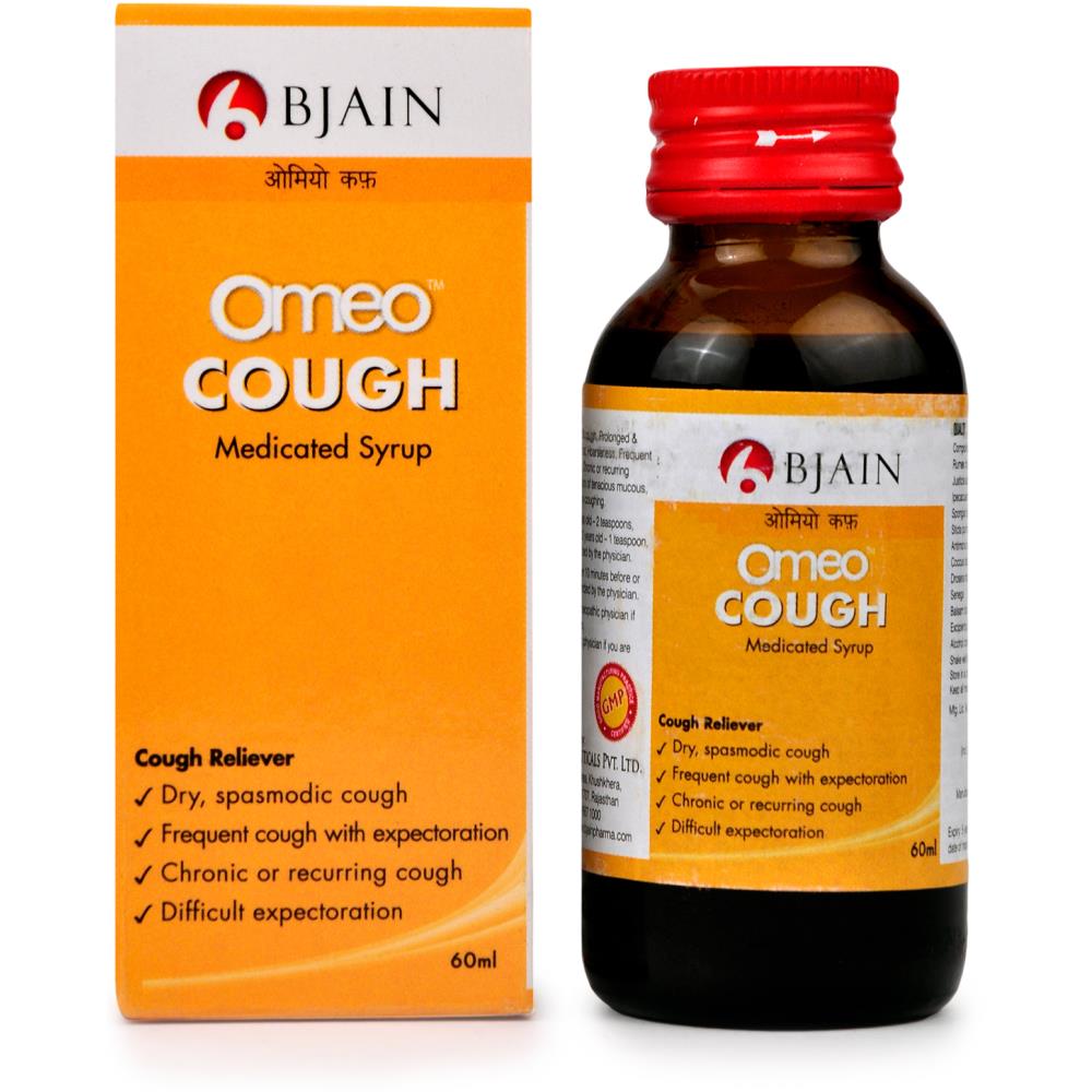 B Jain Omeo Cough Syrup (60ml)