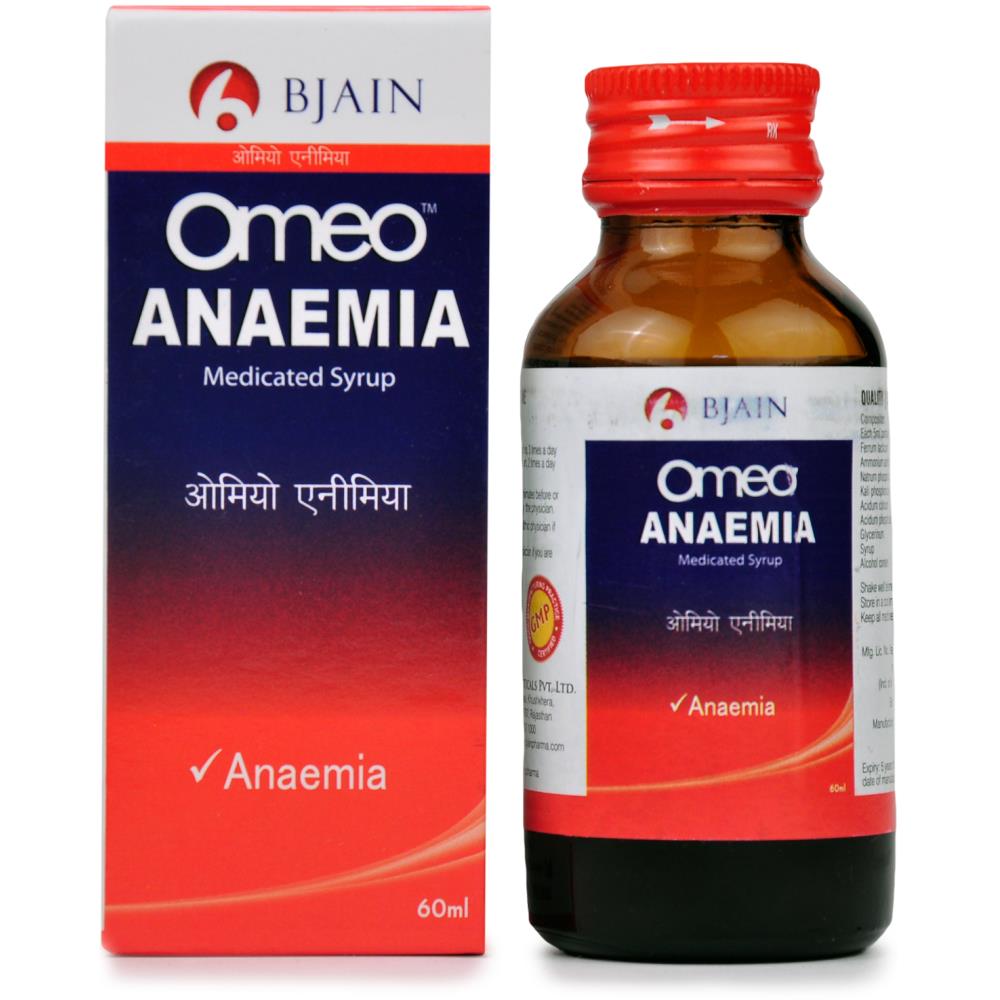 B Jain Omeo Anemia Syrup (60ml)