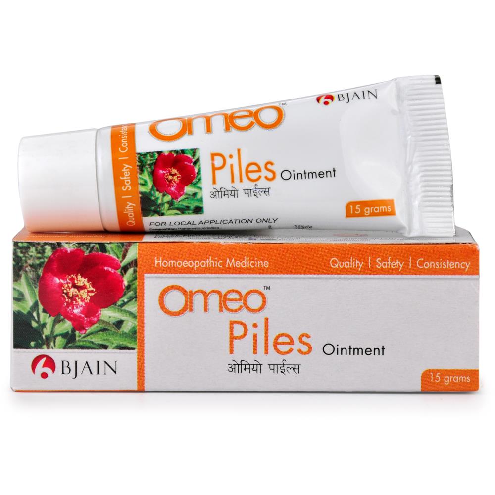 B Jain Omeo Piles Ointment (15g)