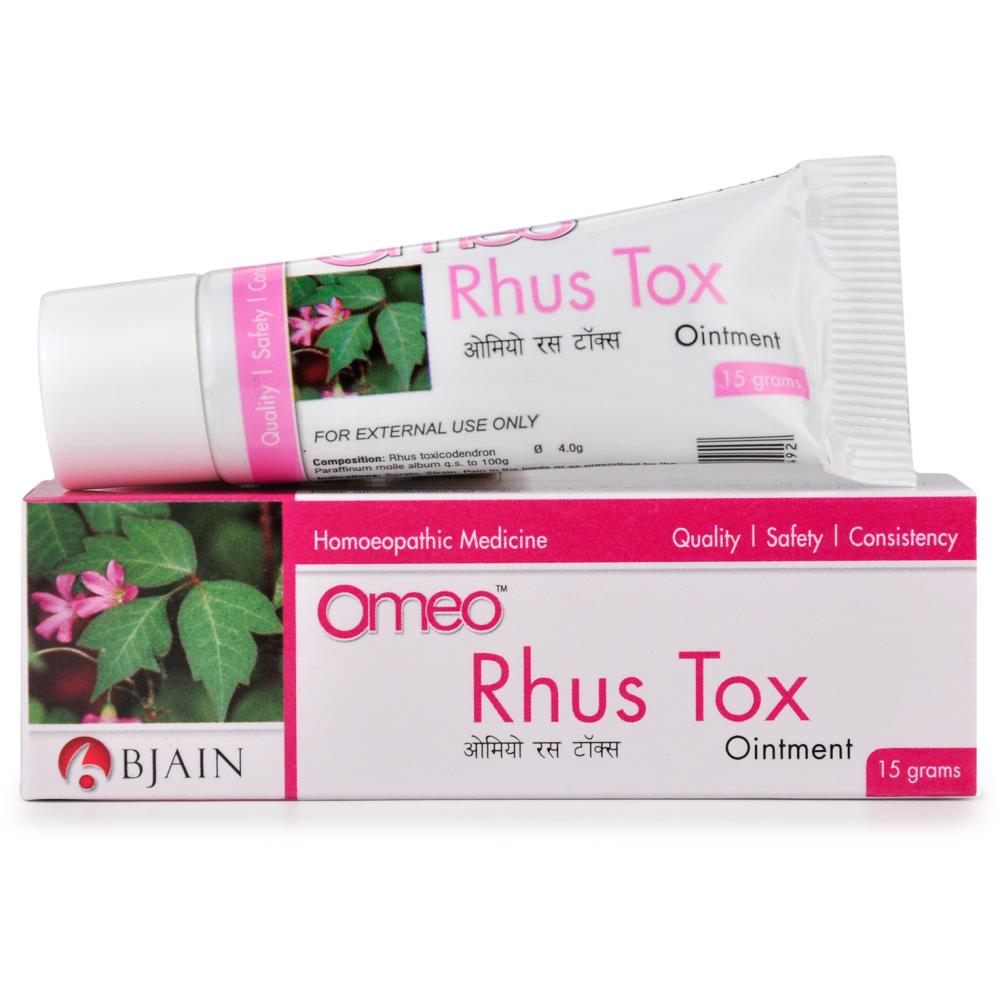 B Jain Omeo Rhus Tox Ointment (15g)