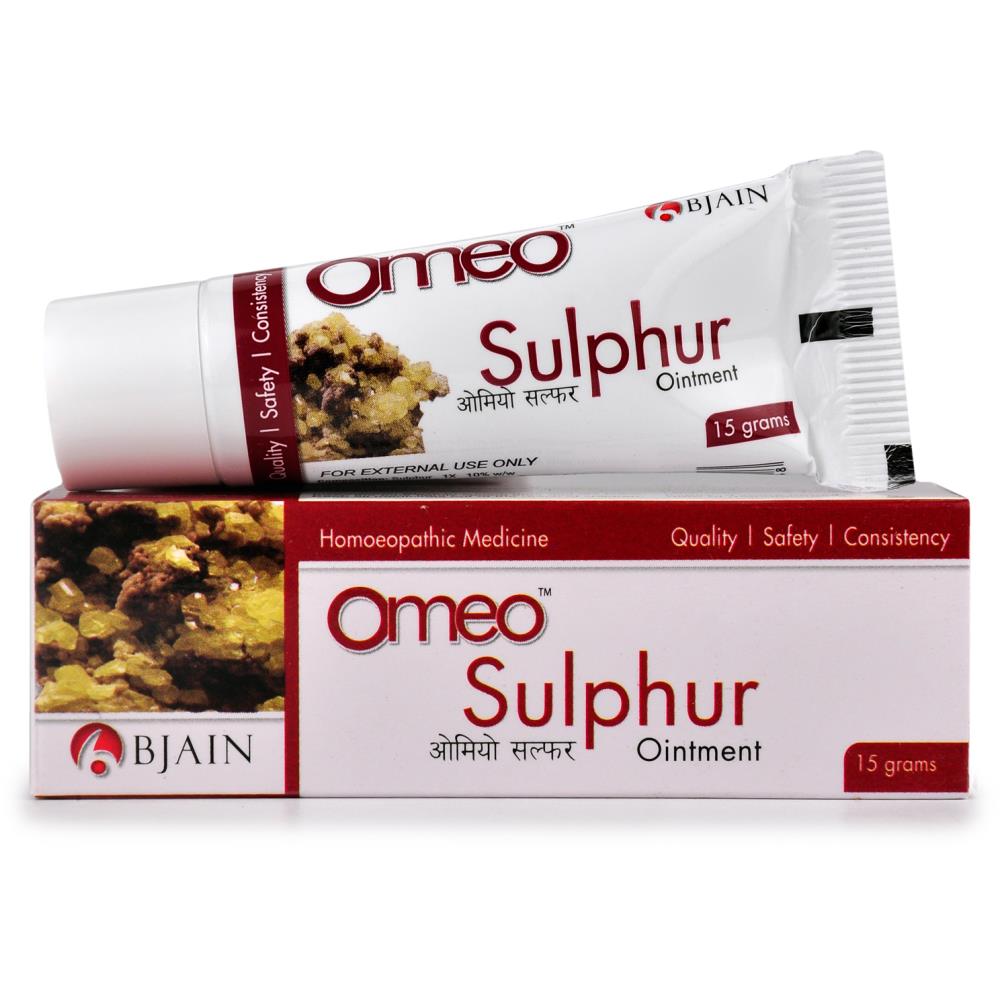 B Jain Omeo Sulphur Ointment (15g)