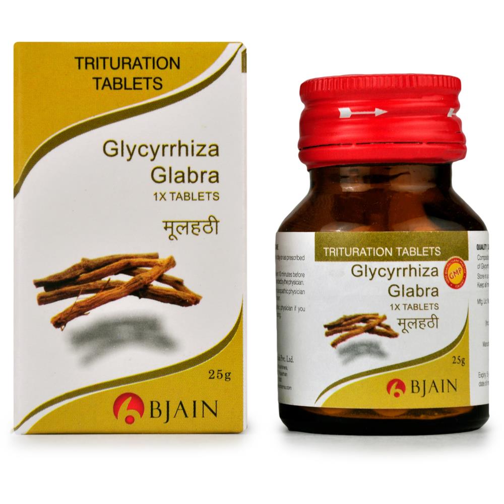 B Jain Glycyrrhiza Glabra 1X (25g)
