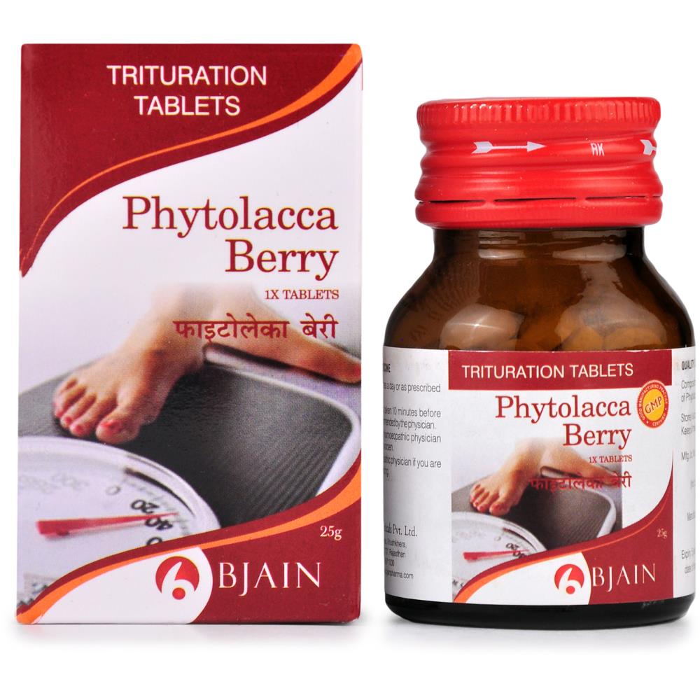 B Jain Phytolacca Berry 1X (25g)