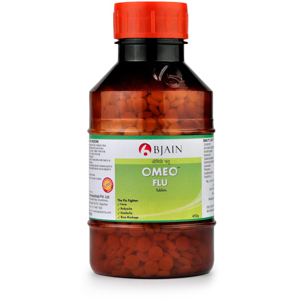 B Jain Omeo Flu Tablets (450g)