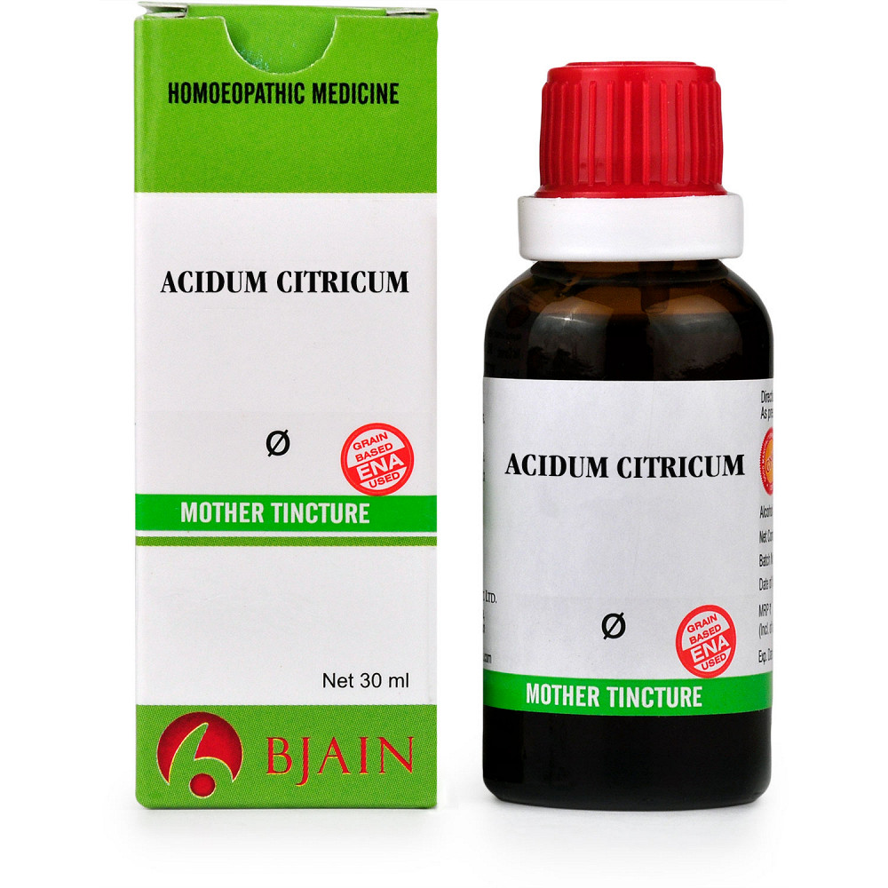 B Jain Acidum Citricum 1X (Q) (30ml)