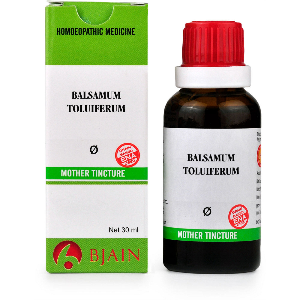 B Jain Balsamum Toluiferum 1X (Q) (30ml)